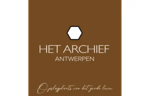 Das Archiv der Antwerpener Weinbar im Zentrum von Antwerpen
